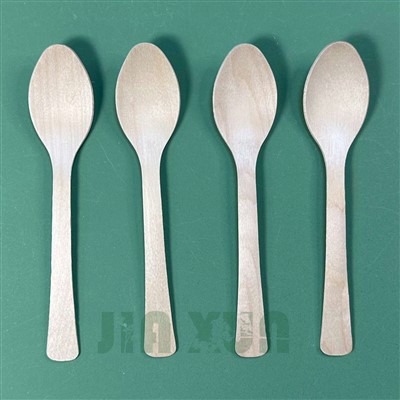 Одноразовая деревянная западная ложка